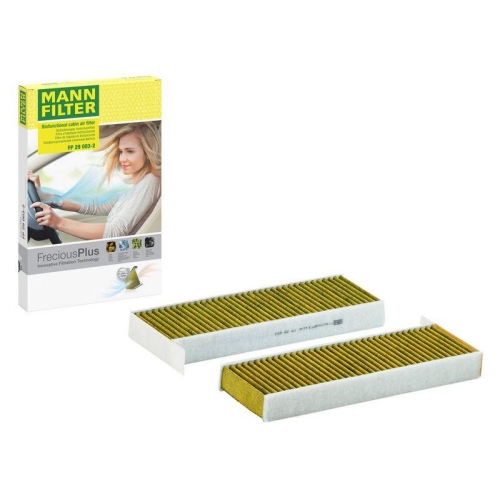 Filter, Innenraumluft MANN-FILTER FP 29 003-2 FreciousPlus f&uuml;r CITRO&Euml;N FIAT