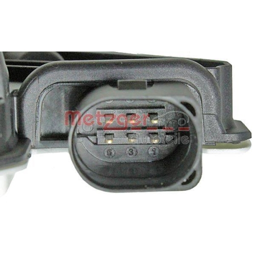 T&uuml;rschloss METZGER 2314069 GREENPARTS f&uuml;r SEAT SKODA VW, hinten links