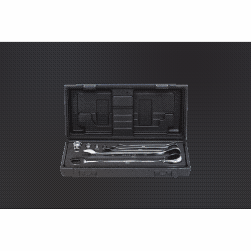 Ratschen-Ringgabelschlüsselsatz KS TOOLS 503.4650 für