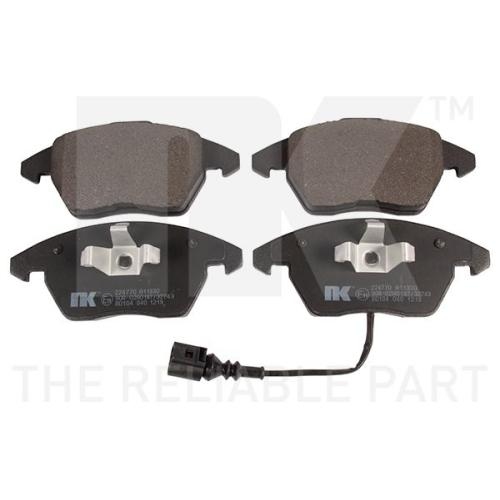 Bremsscheibe NK 204760 f&uuml;r AUDI SEAT SKODA VW, Vorderachse