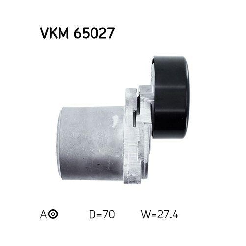 Riemenspanner, Keilrippenriemen SKF VKM 65027 f&uuml;r HYUNDAI KIA, mitte