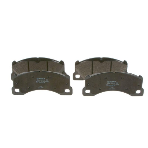 Bremsbelagsatz, Scheibenbremse BOSCH 0 986 494 787 f&uuml;r PORSCHE, Hinterachse