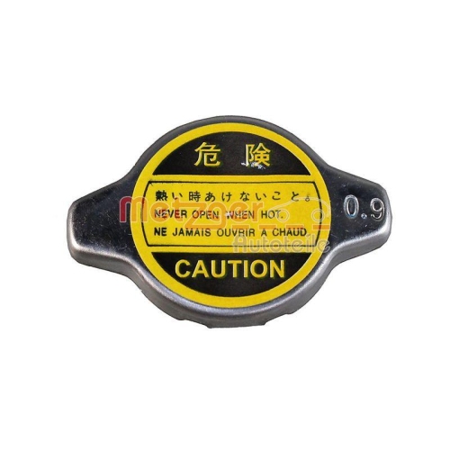 Verschlussdeckel, K&uuml;hler METZGER 2141067 GREENPARTS f&uuml;r CHRYSLER DAIHATSU DODGE