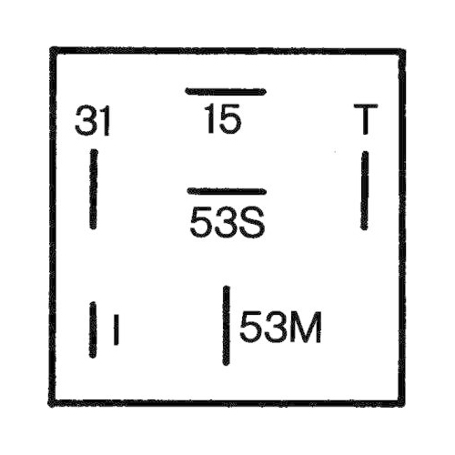 HELLA Relais, Wisch-Wasch-Intervall 5WG 003 620-097 f&uuml;r AUDI CITRO&Euml;N OPEL SAAB
