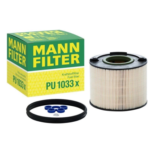 Kraftstofffilter MANN-FILTER PU 1033 x f&uuml;r PORSCHE VAG