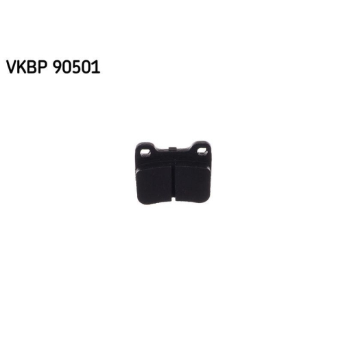 Bremsbelagsatz, Scheibenbremse SKF VKBP 90501 f&uuml;r MERCEDES-BENZ, Hinterachse