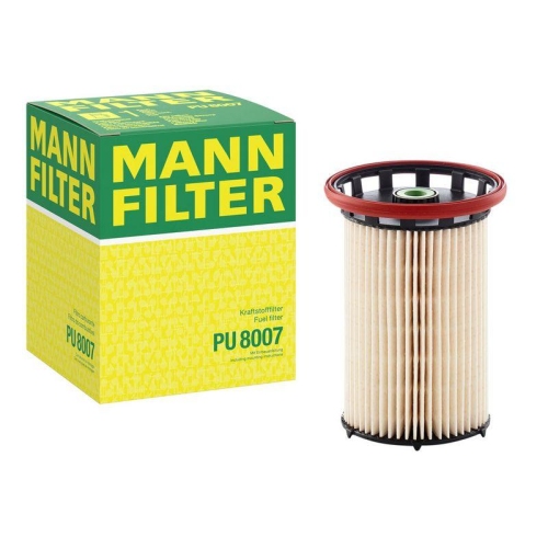 Kraftstofffilter MANN-FILTER PU 8007 f&uuml;r PORSCHE VAG
