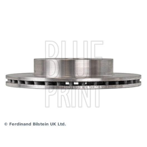 BLUE PRINT ADN14393 2 St&uuml;ck Bremsscheiben f&uuml;r NISSAN, Vorderachse