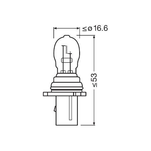 Glühlampe ams-OSRAM 828 ORIGINAL für