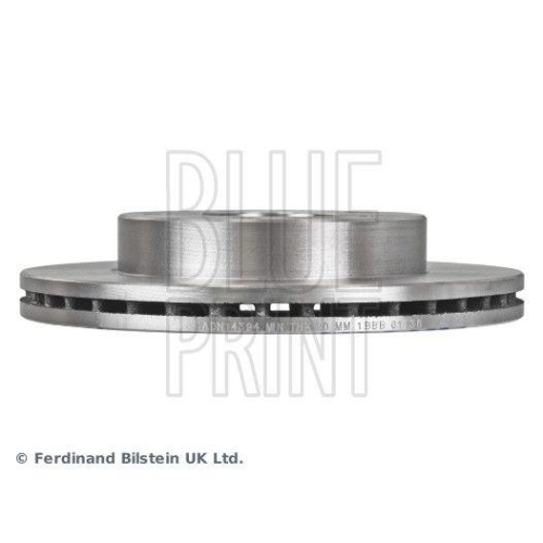 BLUE PRINT ADN14394 2 St&uuml;ck Bremsscheiben f&uuml;r NISSAN, Vorderachse