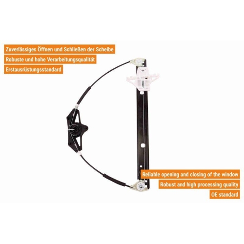 Fensterheber VAICO V10-7602 Original VAICO Qualität für AUDI SEAT SKODA VW VAG