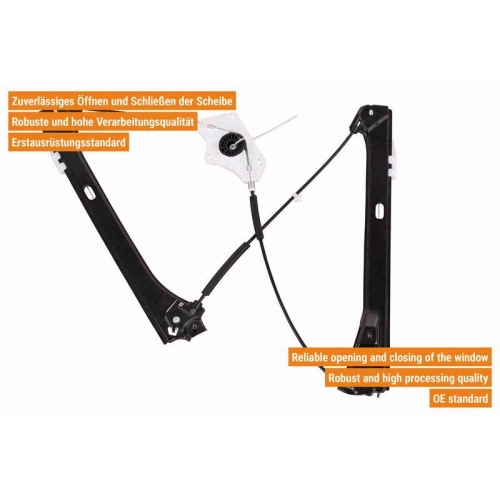 Fensterheber VAICO V10-7608 Original VAICO Qualität für AUDI SEAT SKODA VW VAG
