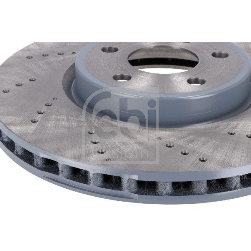 FEBI BILSTEIN 186227 2 St&uuml;ck Bremsscheiben f&uuml;r MERCEDES-BENZ, Vorderachse