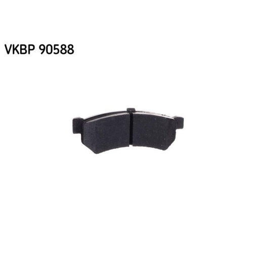 Bremsbelagsatz, Scheibenbremse SKF VKBP 90588 f&uuml;r CHEVROLET DAEWOO, Hinterachse