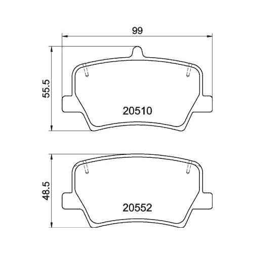 HELLA Arbeitsscheinwerfer 1GB 996 486-001 f&uuml;r
