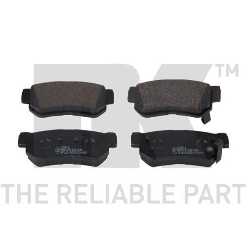 Bremsscheibe NK 203414 für HYUNDAI KIA, Hinterachse