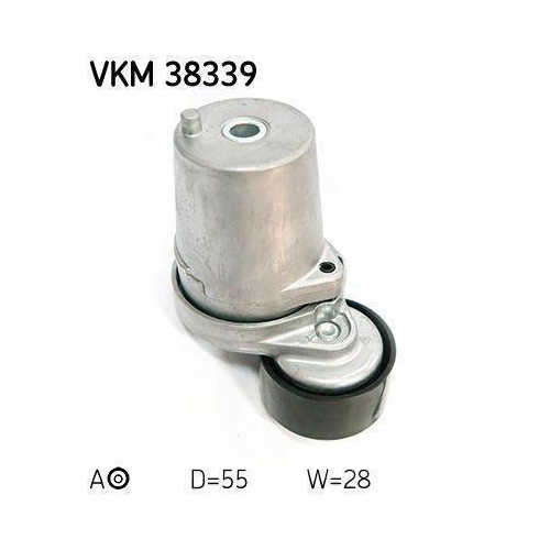 Riemenspanner, Keilrippenriemen SKF VKM 38339 f&uuml;r BMW, mitte, mitte links, oben