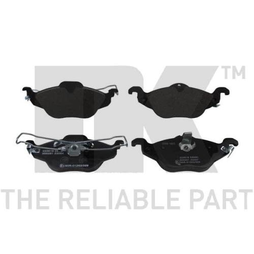 Bremsscheibe NK 203629 für OPEL VAUXHALL, Vorderachse