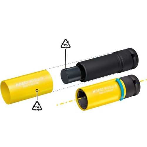 Kraft-Stecknuss HAZET 903SLG-19 für