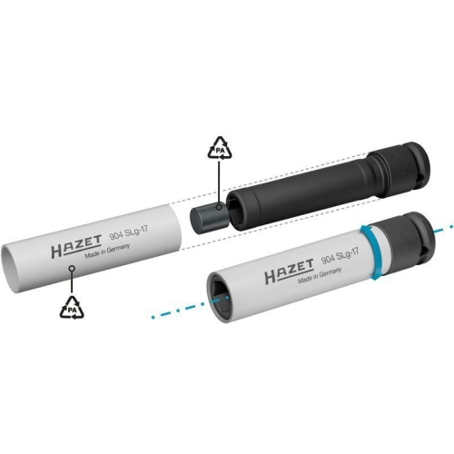 Kraft-Stecknuss HAZET 904SLG-17 für MERCEDES-BENZ