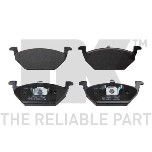 Bremsscheibe NK 204758 für AUDI SEAT SKODA VW, Vorderachse