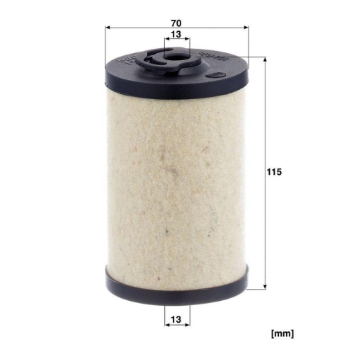 Kraftstofffilter MANN-FILTER BFU 700 x f&uuml;r HANOMAG HENSCHEL MERCEDES-BENZ VOLVO