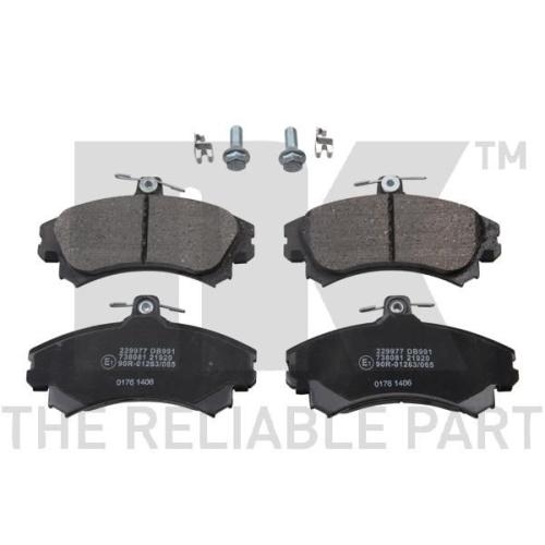 Bremsscheibe NK 203035 für MERCEDES-BENZ MITSUBISHI SMART, Vorderachse