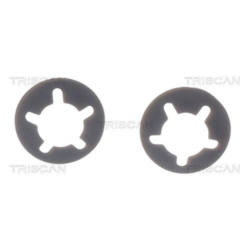 Bremsbackensatz TRISCAN 8100 21610 f&uuml;r CHEVROLET DAEWOO, Hinterachse