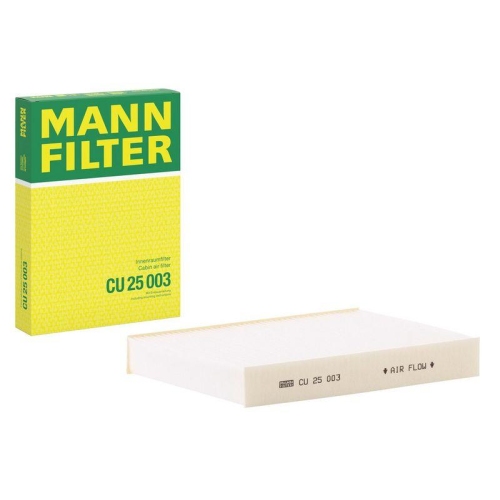 Filter, Innenraumluft MANN-FILTER CU 25 003 f&uuml;r MERCEDES-BENZ NISSAN RENAULT