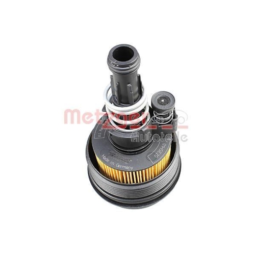 Deckel, &Ouml;lfiltergeh&auml;use METZGER 2370067 ORIGINAL ERSATZTEIL f&uuml;r AUDI SEAT SKODA