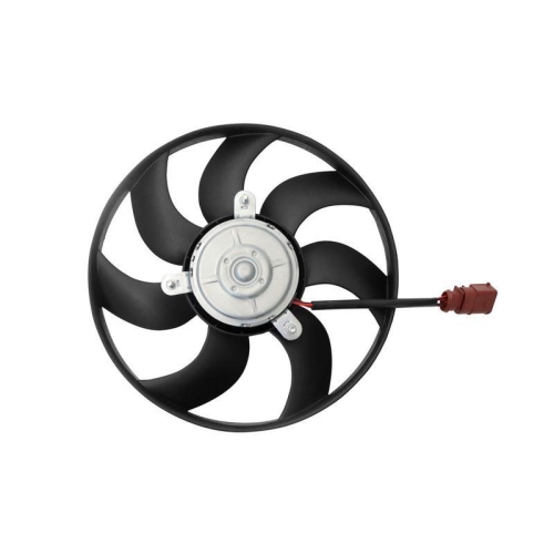 HELLA Lüfter, Motorkühlung 8EW 366 420-111 für AUDI SEAT SKODA VW CUPRA, hinten