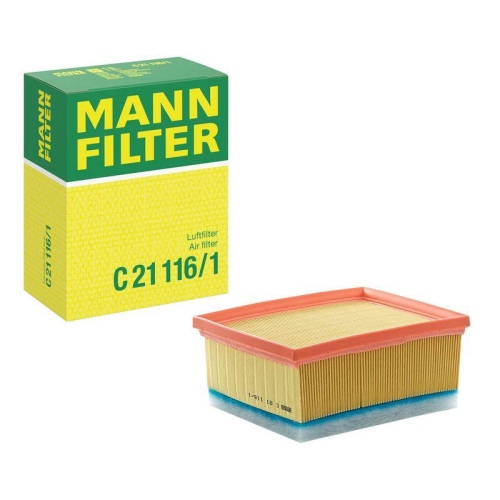 Luftfilter MANN-FILTER C 21 116/1 f&uuml;r CITRO&Euml;N PEUGEOT