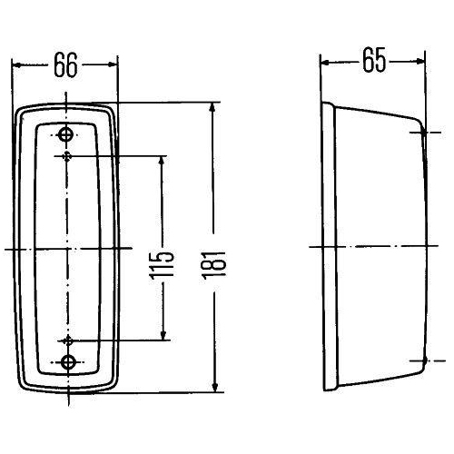 Blinkleuchte HELLA 2BA 001 221-041 f&uuml;r AUW&Auml;RTER MAN SCANIA VOLVO NEOPLAN SISU