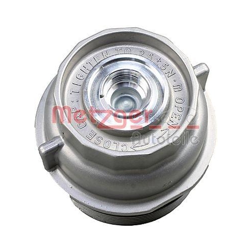 Deckel, &Ouml;lfiltergeh&auml;use METZGER 2370072 GREENPARTS f&uuml;r TOYOTA LEXUS, Motor
