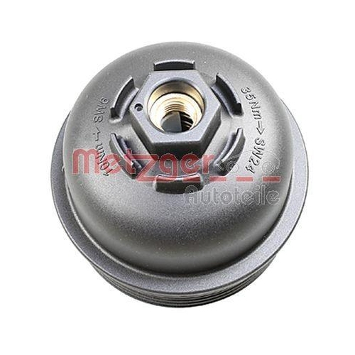 Deckel, &Ouml;lfiltergeh&auml;use METZGER 2370077 GREENPARTS f&uuml;r HYUNDAI KIA, Motor