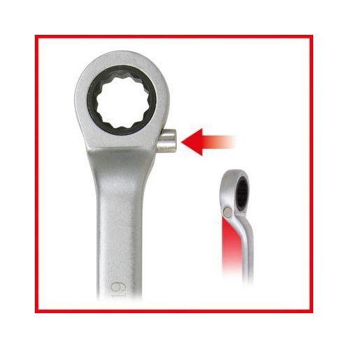 Ratschen-Ringschlüssel KS TOOLS 520.1011 für