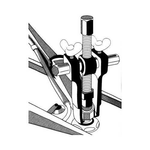 Abziehersatz, Wischarm KS TOOLS 700.1242 für