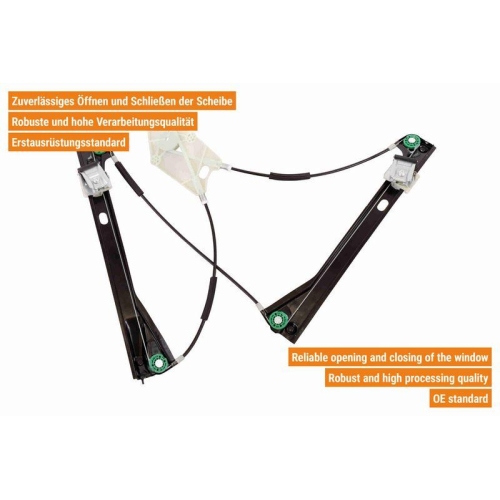 Fensterheber VAICO V10-7653 Original VAICO Qualität für AUDI SEAT SKODA VW VAG