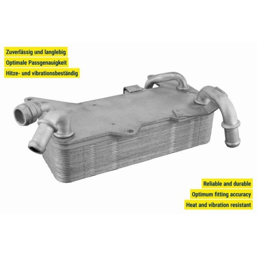 Ölkühler, Automatikgetriebe VEMO V10-60-0044 Green Mobility Parts für AUDI SEAT