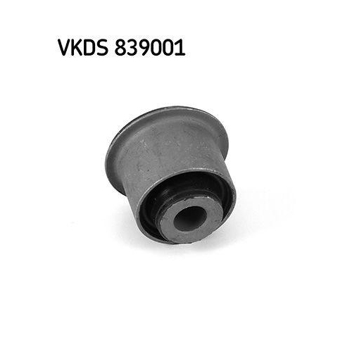 Lagerung, Lenker SKF VKDS 839001 für ISUZU, Vorderachse beidseitig, hinten, oben