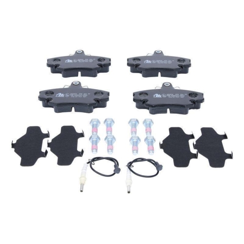 Bremsbelagsatz, Scheibenbremse ATE 13.0460-2834.2 f&uuml;r RENAULT DACIA, Vorderachse