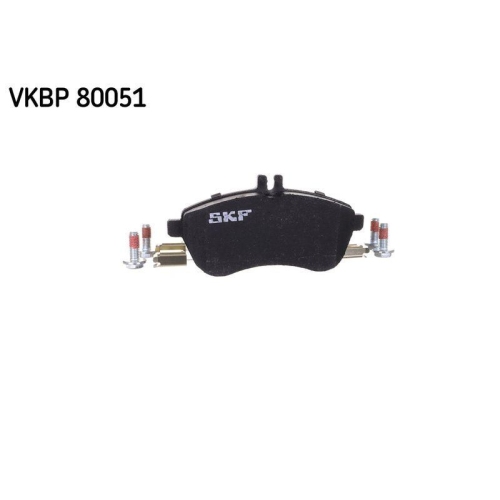 Bremsbelagsatz, Scheibenbremse SKF VKBP 80051 f&uuml;r MERCEDES-BENZ, Vorderachse