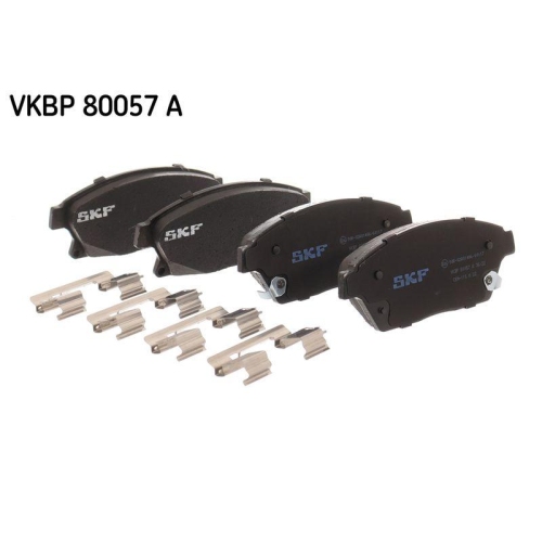 Bremsbelagsatz, Scheibenbremse SKF VKBP 80057 A f&uuml;r OPEL VAUXHALL CHEVROLET
