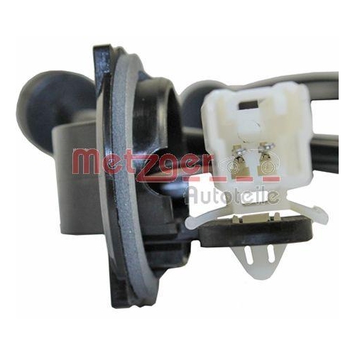 Sensor, Raddrehzahl METZGER 0900831 f&uuml;r MAZDA, Hinterachse