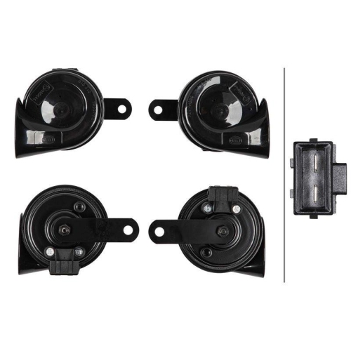 HELLA Horn 3FH 012 010-031 für AUDI SEAT SKODA VW