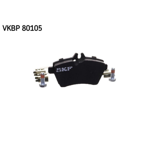 Bremsbelagsatz, Scheibenbremse SKF VKBP 80105 f&uuml;r MERCEDES-BENZ, Vorderachse
