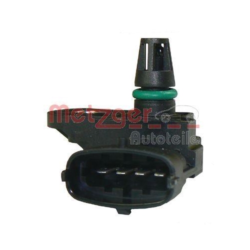 Sensor, Saugrohrdruck METZGER 0906143 ORIGINAL ERSATZTEIL f&uuml;r FORD HONDA