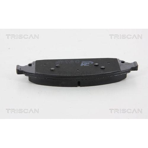Bremsbelagsatz, Scheibenbremse TRISCAN 8110 80536 f&uuml;r CHRYSLER JEEP, Vorderachse