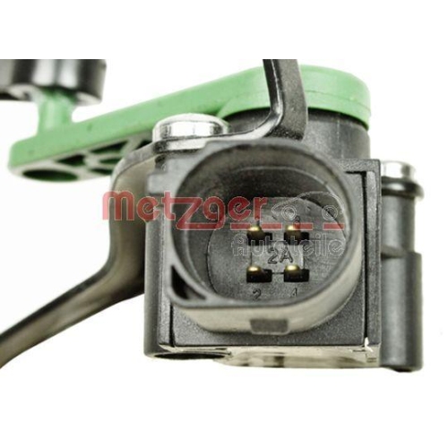 Sensor, Leuchtweitenregulierung METZGER 0901249 GREENPARTS für VAG