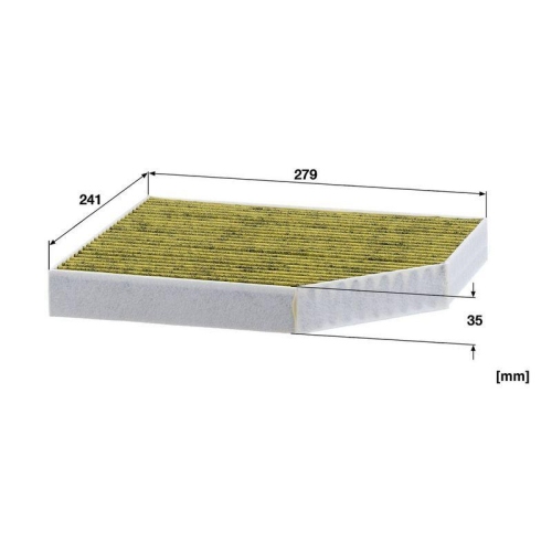 Filter, Innenraumluft MANN-FILTER FP 2450 FreciousPlus f&uuml;r PORSCHE VAG